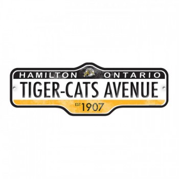 STREET SIGN - CFL - HAMILTON TIGER-CATS